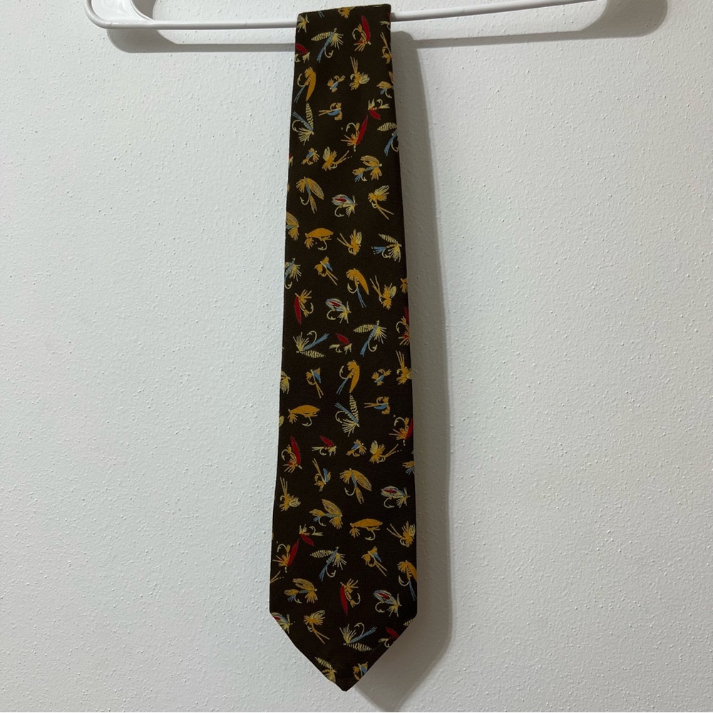 Kipper Fly Fishing Men’s Brown 4” Tie